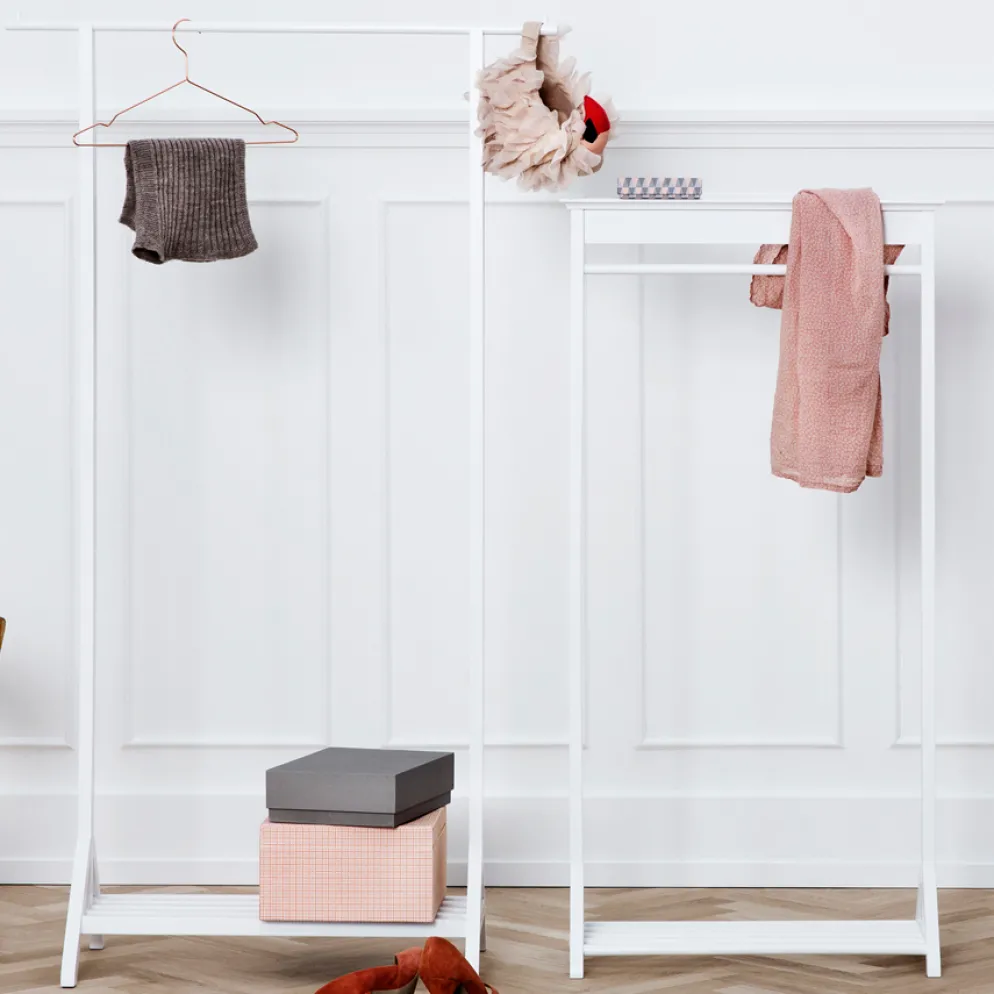 Oliver Furniture Kleiderständer Groß Weiß