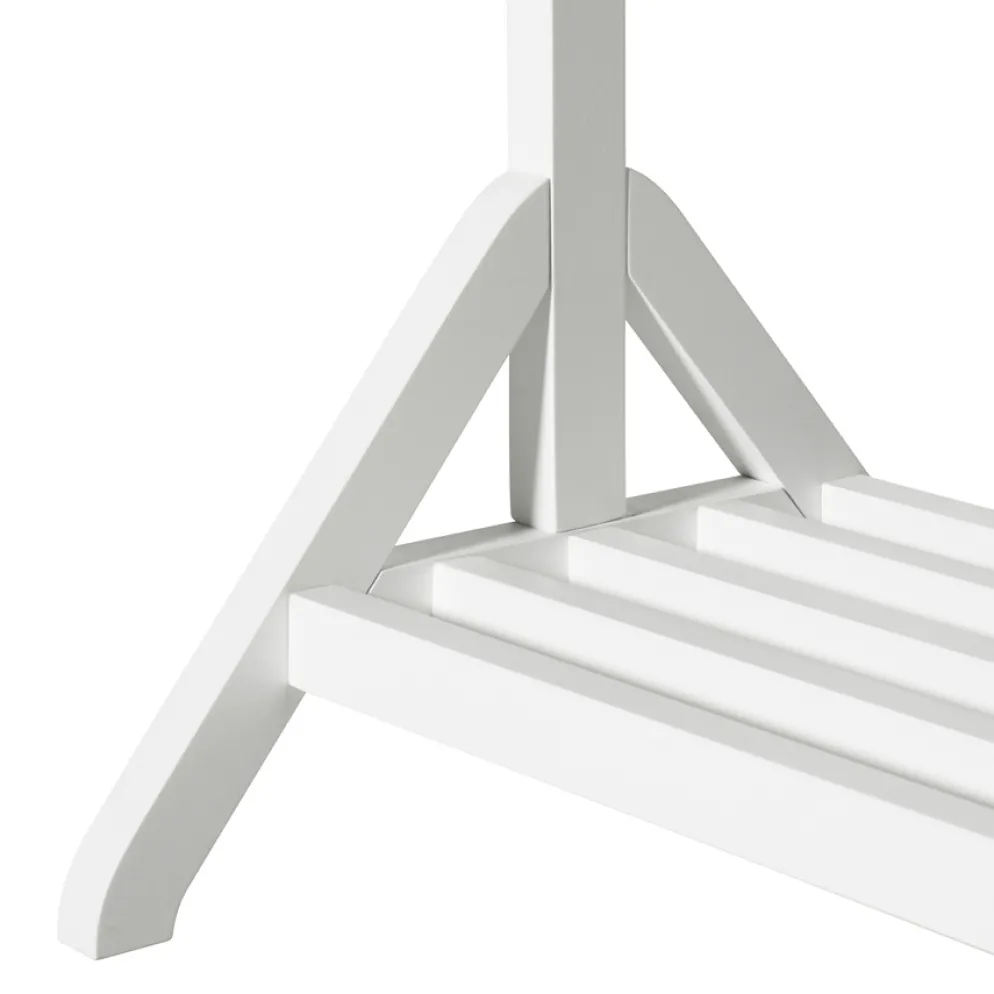 Oliver Furniture Kleiderständer Groß Weiß
