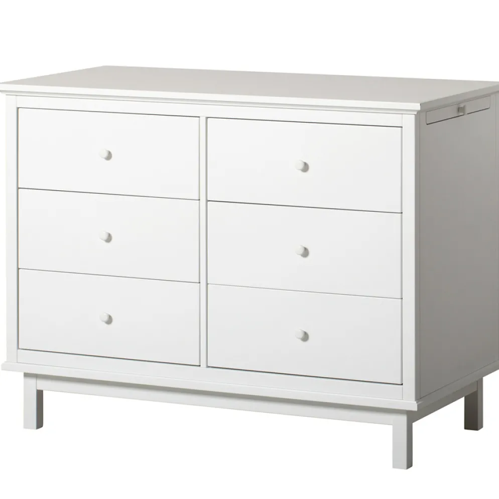 Oliver Furniture Seaside Kommode 6 Schubladen Weiß