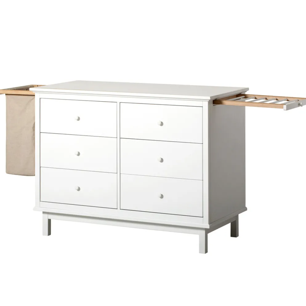 Oliver Furniture Seaside Kommode 6 Schubladen Weiß