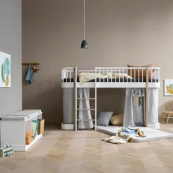 Oliver Furniture Spielmatratze für Wood halbhohes Hochbett 90 x 200 cm