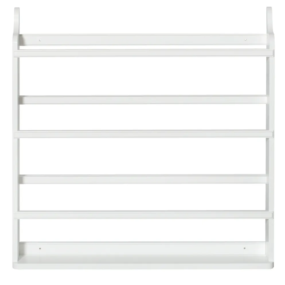 Oliver Furniture Tellerregal & Bücherregal Weiß