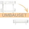 Oliver Furniture Umbauset Wood Original Etagenbett zum Bettsofa Weiß