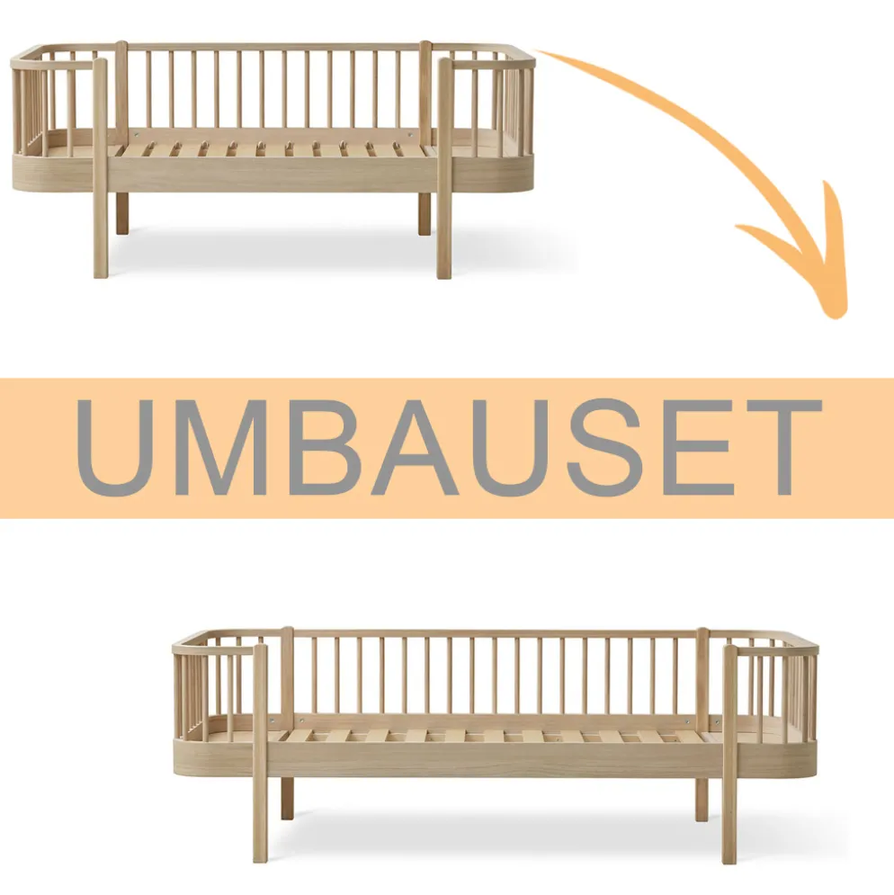 Oliver Furniture Umbauset Wood Original Junior Bettsofa zum Bettsofa Eiche