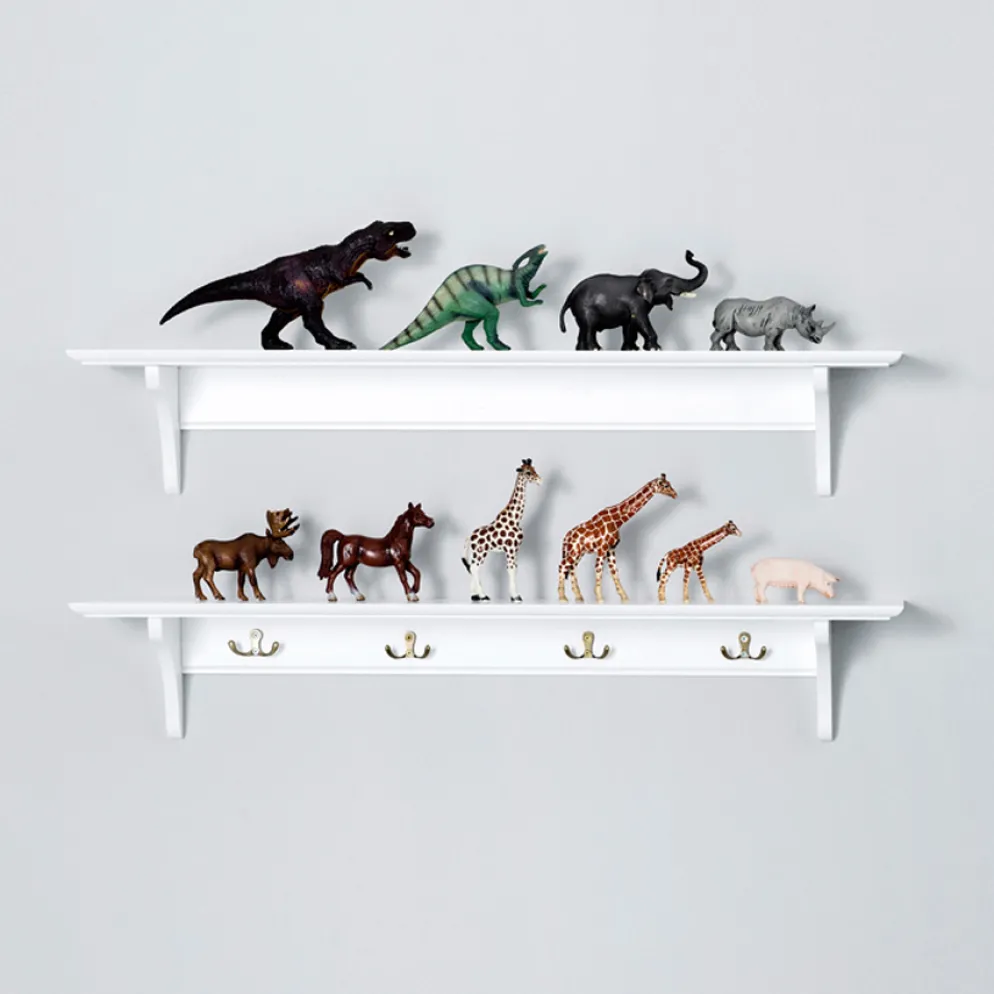 Oliver Furniture Wandregal Weiß 90 cm