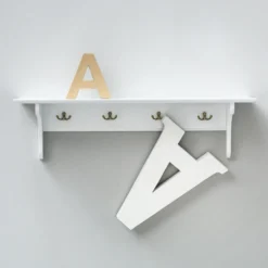 Oliver Furniture Wandregal Weiß 90 cm