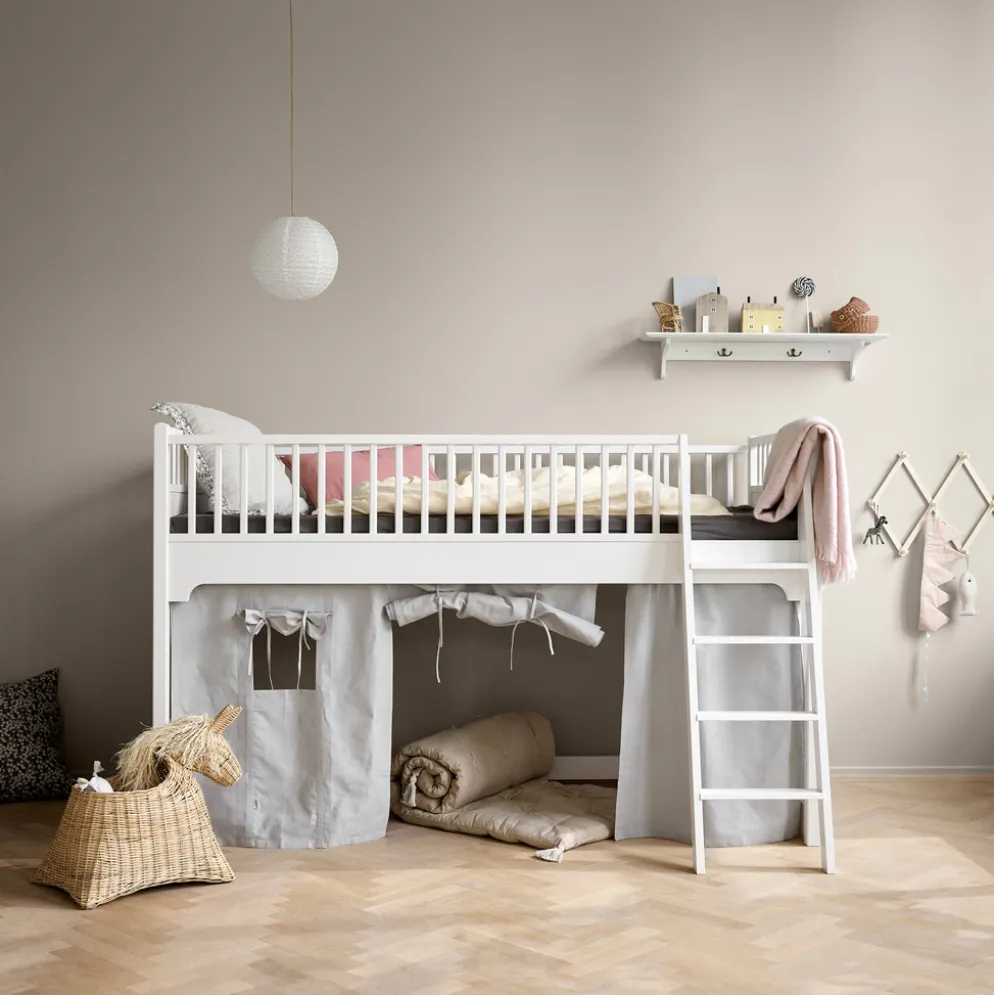 Oliver Furniture Wandregal Weiß 60 cm