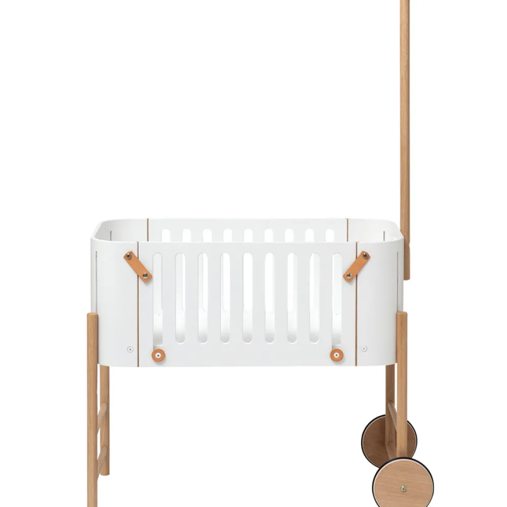 Oliver Furniture Wood Himmelstange für Betthimmel & Mobile Beistellbett Eiche