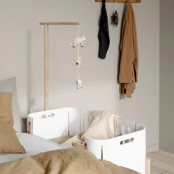 Oliver Furniture Wood Himmelstange für Betthimmel & Mobile Beistellbett Eiche
