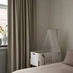 Oliver Furniture Wood Himmelstange für Betthimmel & Mobile Beistellbett Eiche