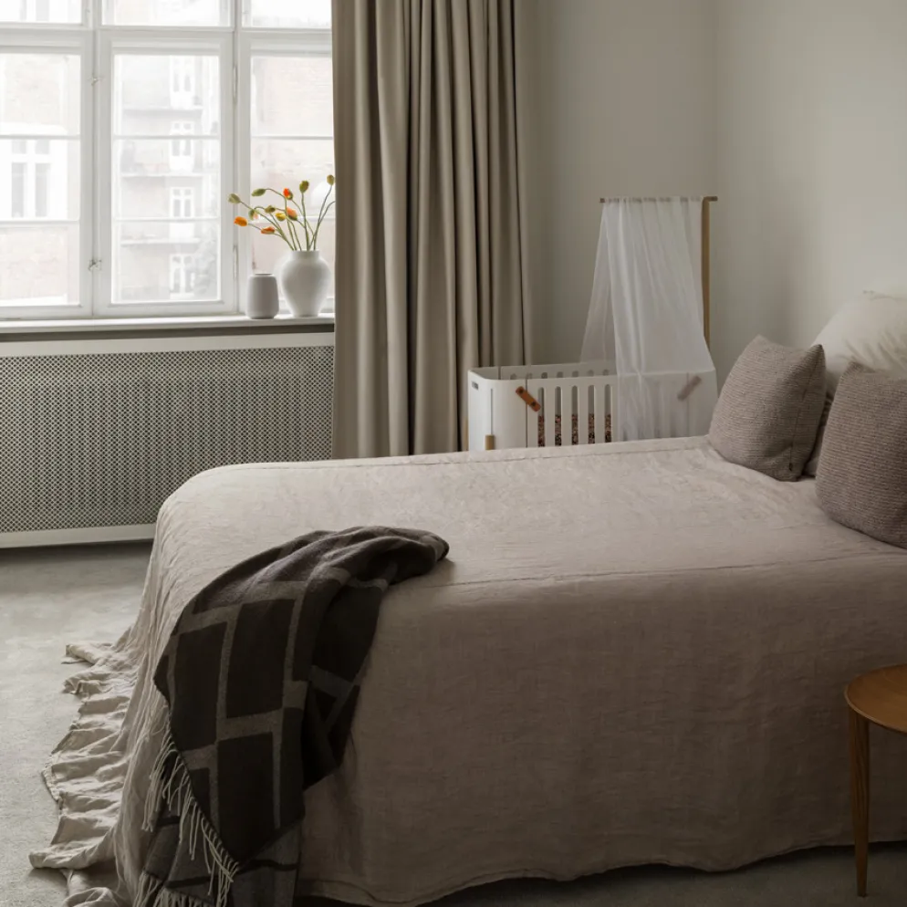 Oliver Furniture Wood Himmelstange für Betthimmel & Mobile Beistellbett Eiche