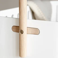 Oliver Furniture Wood Himmelstange für Betthimmel & Mobile Beistellbett Eiche
