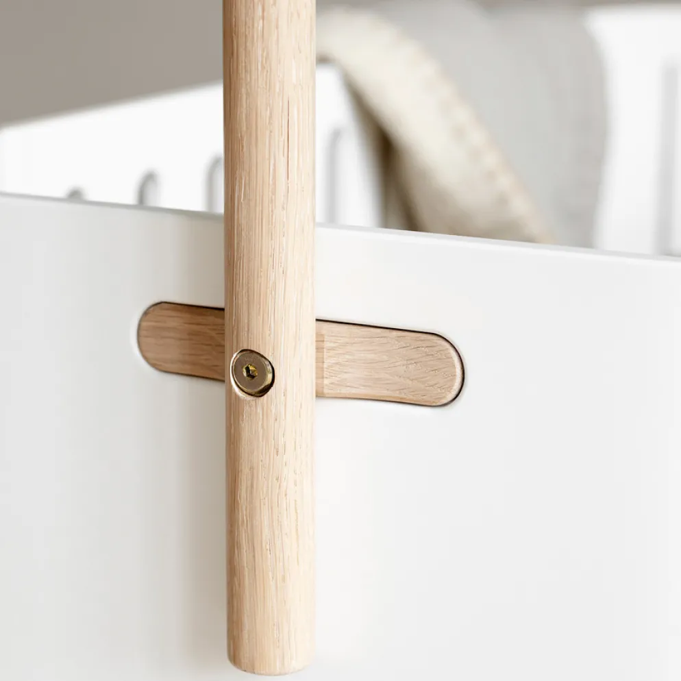 Oliver Furniture Wood Himmelstange für Betthimmel & Mobile Beistellbett Eiche