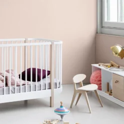 Oliver Furniture Wood Kisten 2 Fronten Weiß/Eiche
