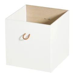 Oliver Furniture Wood Kisten 2 Fronten Weiß/Eiche