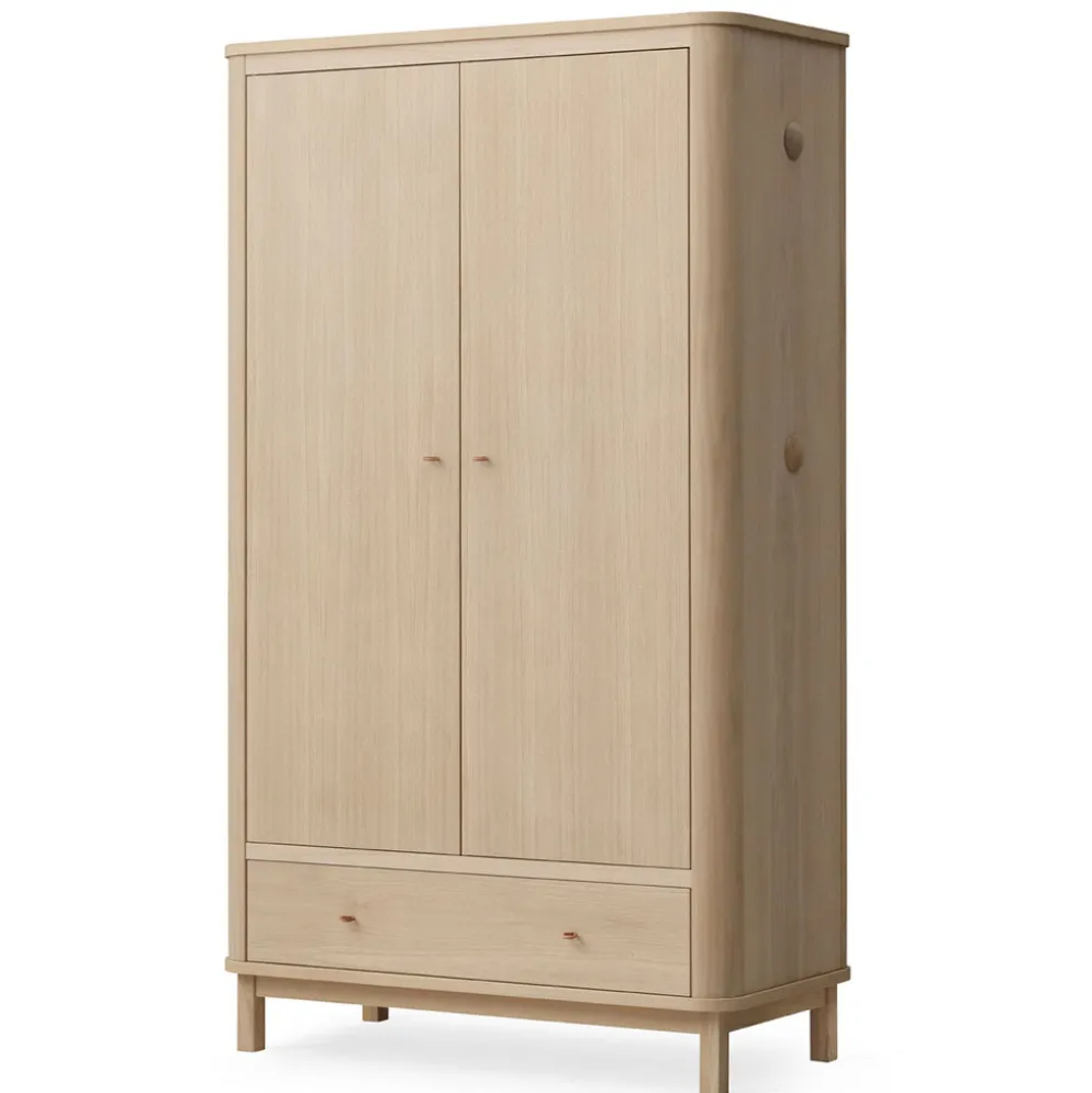 Oliver Furniture Wood Kleiderschrank 2-türig Eiche