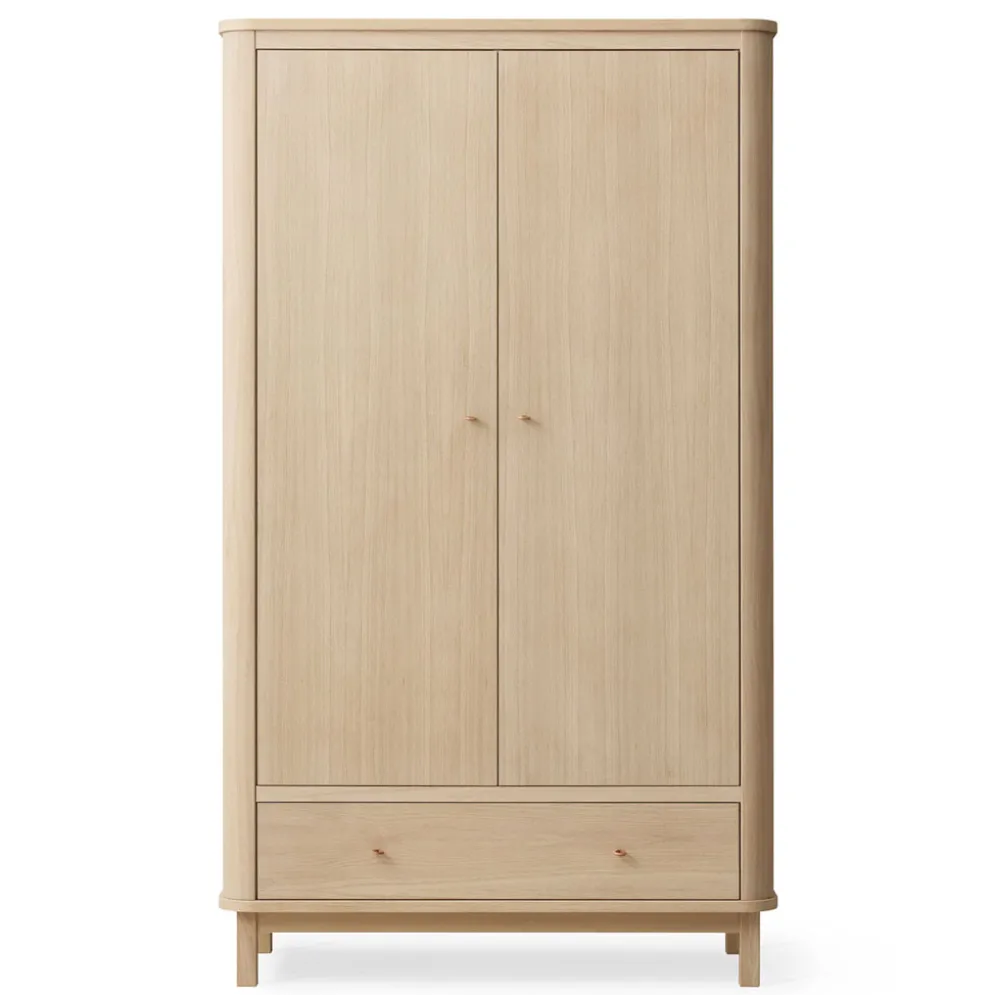 Oliver Furniture Wood Kleiderschrank 2-türig Eiche