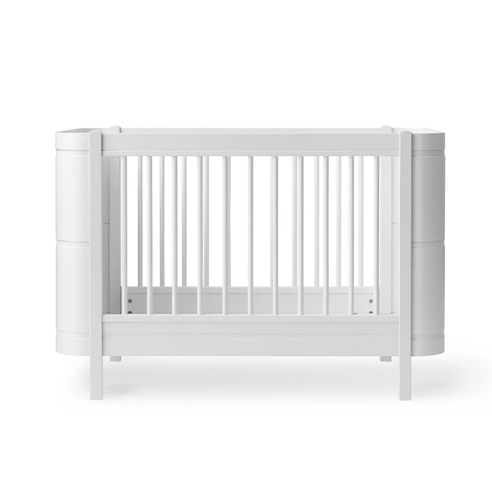 Oliver Furniture Wood Mini+ Babybett Weiß exkl. Umbauset Juniorbett