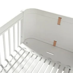 Oliver Furniture Wood Mini+ Babybett Weiß exkl. Umbauset Juniorbett