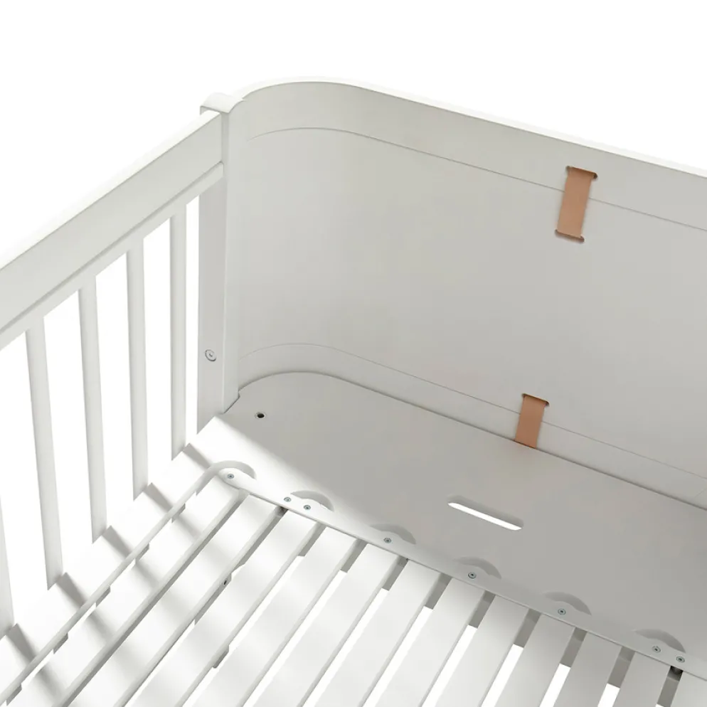 Oliver Furniture Wood Mini+ Babybett Weiß exkl. Umbauset Juniorbett