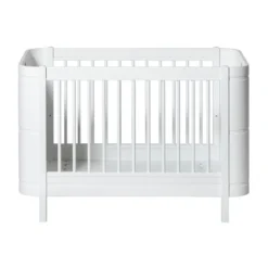 Oliver Furniture Wood Mini+ Babybett Weiß exkl. Umbauset Juniorbett
