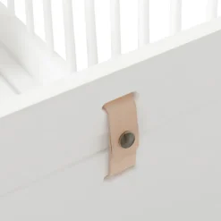 Oliver Furniture Wood Mini+ Babybett Weiß exkl. Umbauset Juniorbett