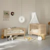 Oliver Furniture Wood Mini+ Geschwisterset Ergänzung f. Wood Mini+ Babybett inkl. Umbauset Juniorbett Eiche