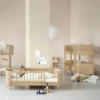 Oliver Furniture Wood Mini+ halbhohes Hochbett Eiche