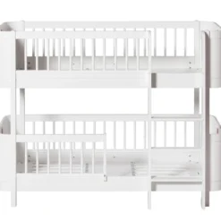 Oliver Furniture Wood Mini+ halbhohes Etagenbett Weiß
