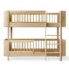 Oliver Furniture Wood Mini+ halbhohes Etagenbett Eiche