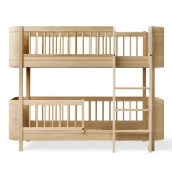 Oliver Furniture Wood Mini+ halbhohes Etagenbett Eiche