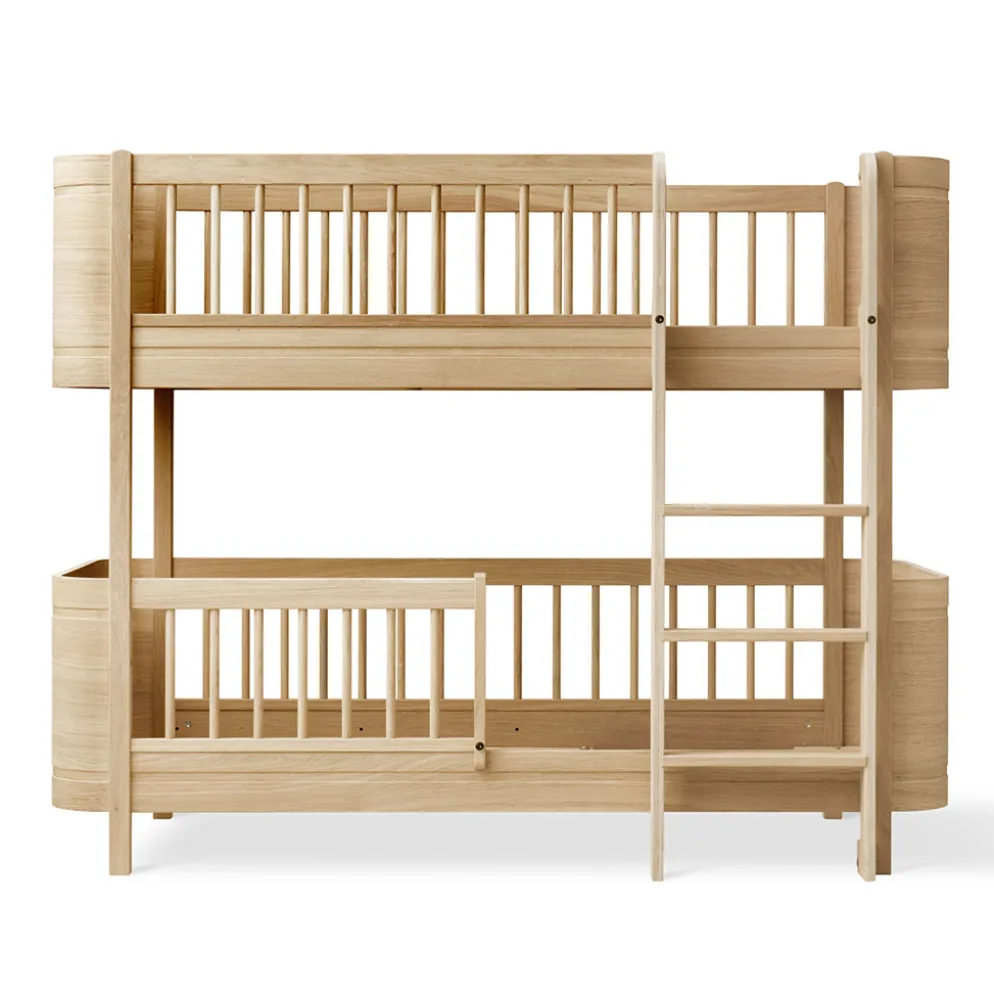 Oliver Furniture Wood Mini+ halbhohes Etagenbett Eiche