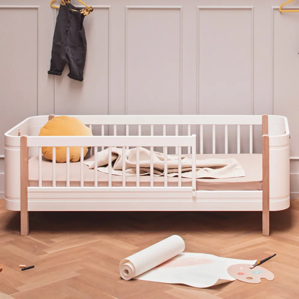 Oliver Furniture Wood Mini+ Juniorbett Weiß/Eiche