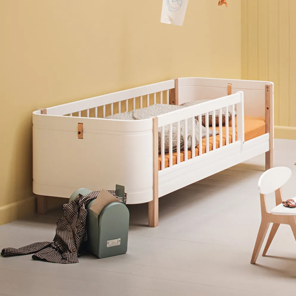 Oliver Furniture Wood Mini+ Juniorbett Weiß/Eiche