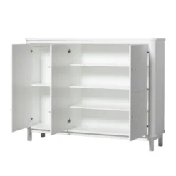 Oliver Furniture Wood Multi-Schrank 3 Türig Weiß