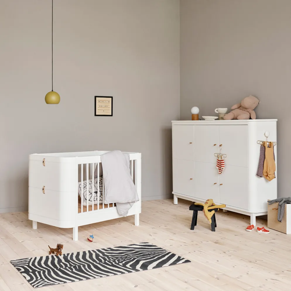 Oliver Furniture Wood Multi-Schrank 3 Türig Weiß