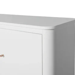 Oliver Furniture Wood Multi-Schrank 3-Türig Weiß/Eiche