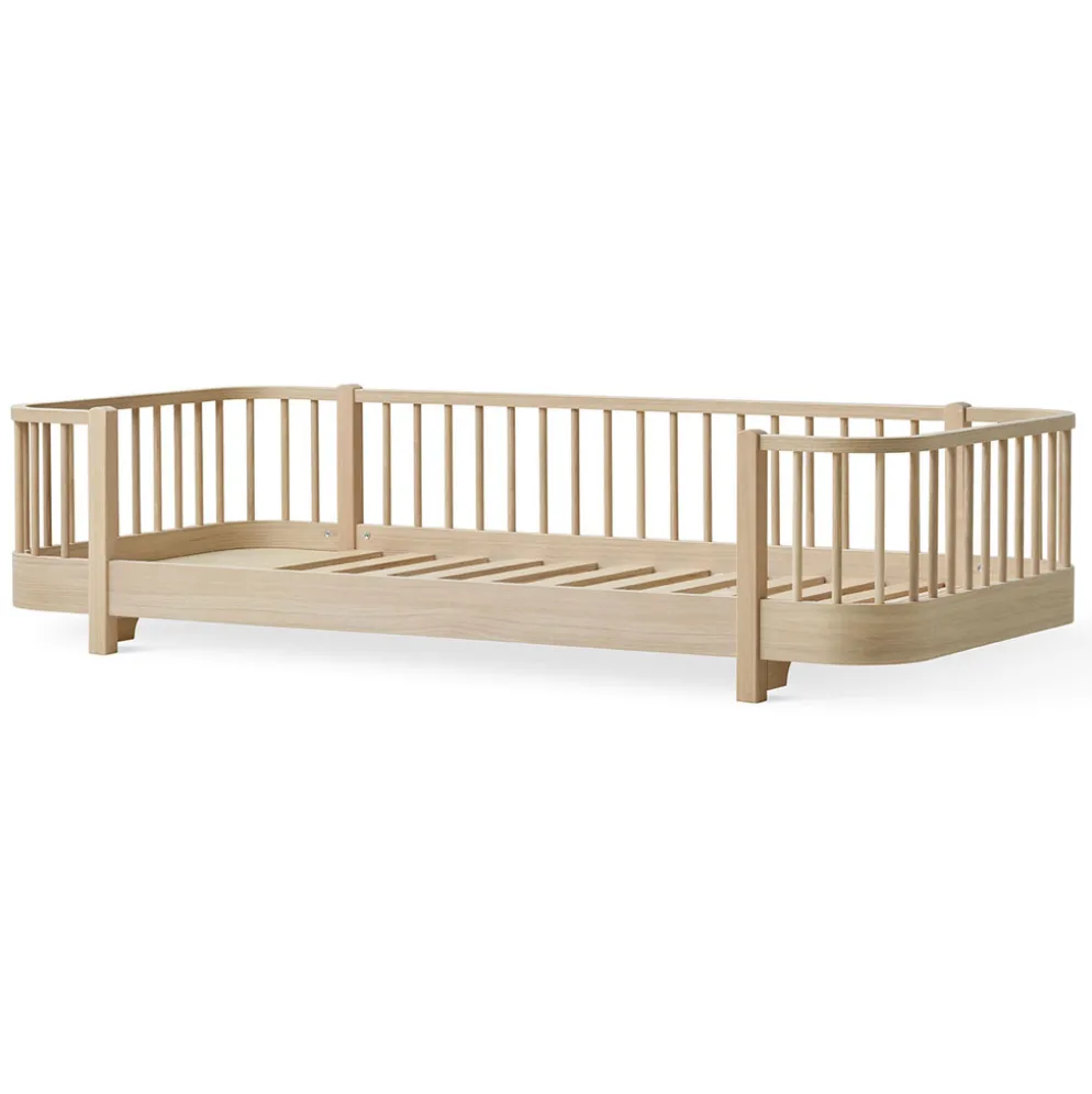 Oliver Furniture Wood Original Bodenbett 90x200 cm Eiche