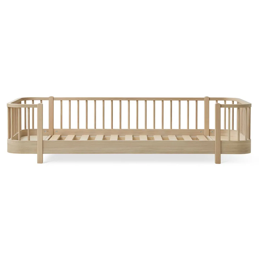 Oliver Furniture Wood Original Bodenbett 90x200 cm Eiche
