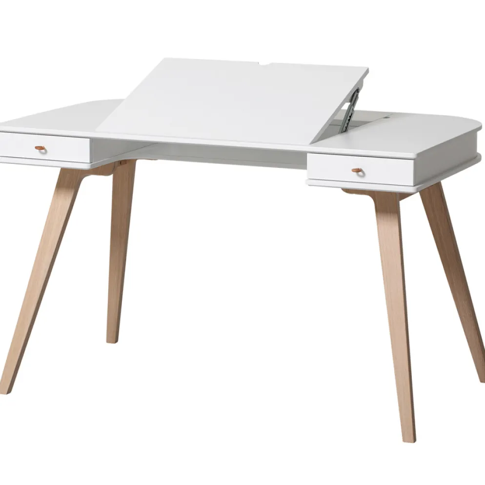 Oliver Furniture Wood Schreibtisch 72,6 cm & Armlehnstuhl Set