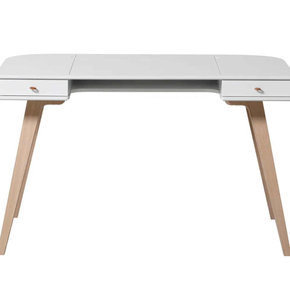 Oliver Furniture Wood Schreibtisch 72,6 cm & Armlehnstuhl Set