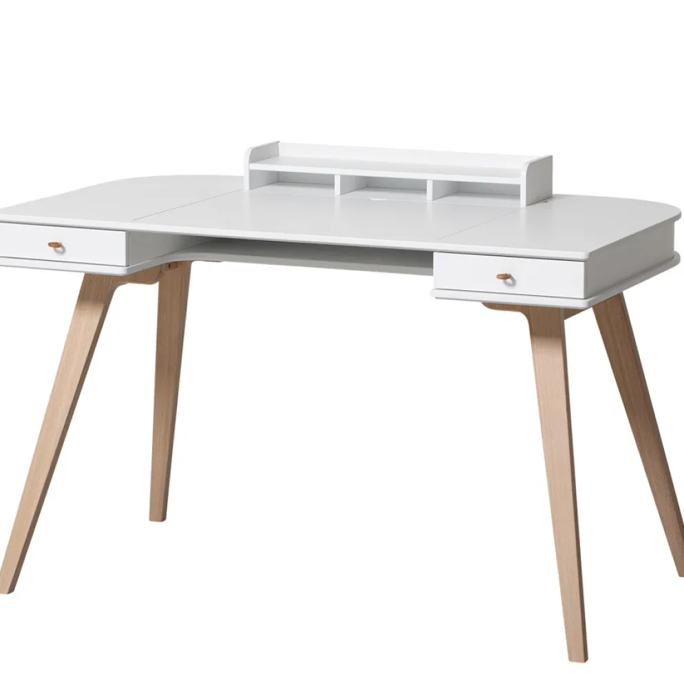 Oliver Furniture Wood Schreibtisch 72,6 cm & Armlehnstuhl Set