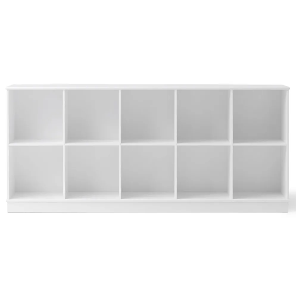 Oliver Furniture Wood Stand-Regal 5 x 2 Horizontal mit Sockel