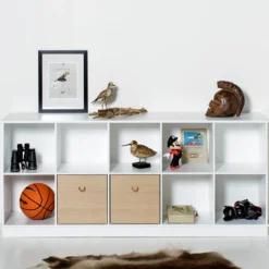 Oliver Furniture Wood Stand-Regal 5 x 2 Horizontal mit Sockel