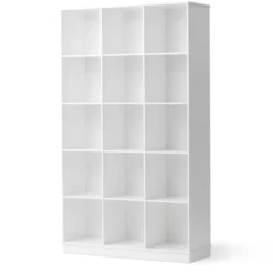 Oliver Furniture Wood Stand-Regal 3 x 5 Vertikal mit Sockel