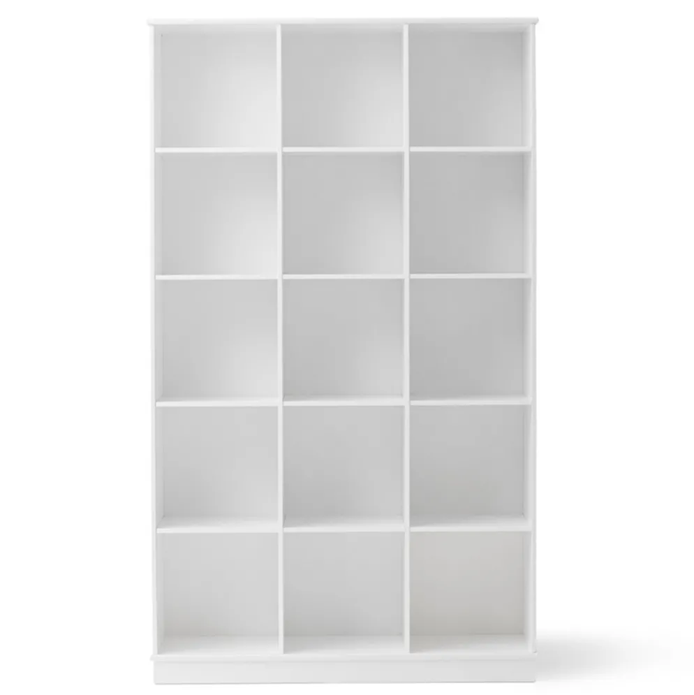 Oliver Furniture Wood Stand-Regal 3 x 5 Vertikal mit Sockel