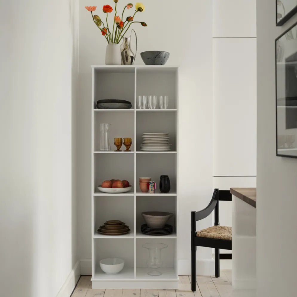 Oliver Furniture Wood Stand-Regal 2 x 5 Vertikal mit Sockel