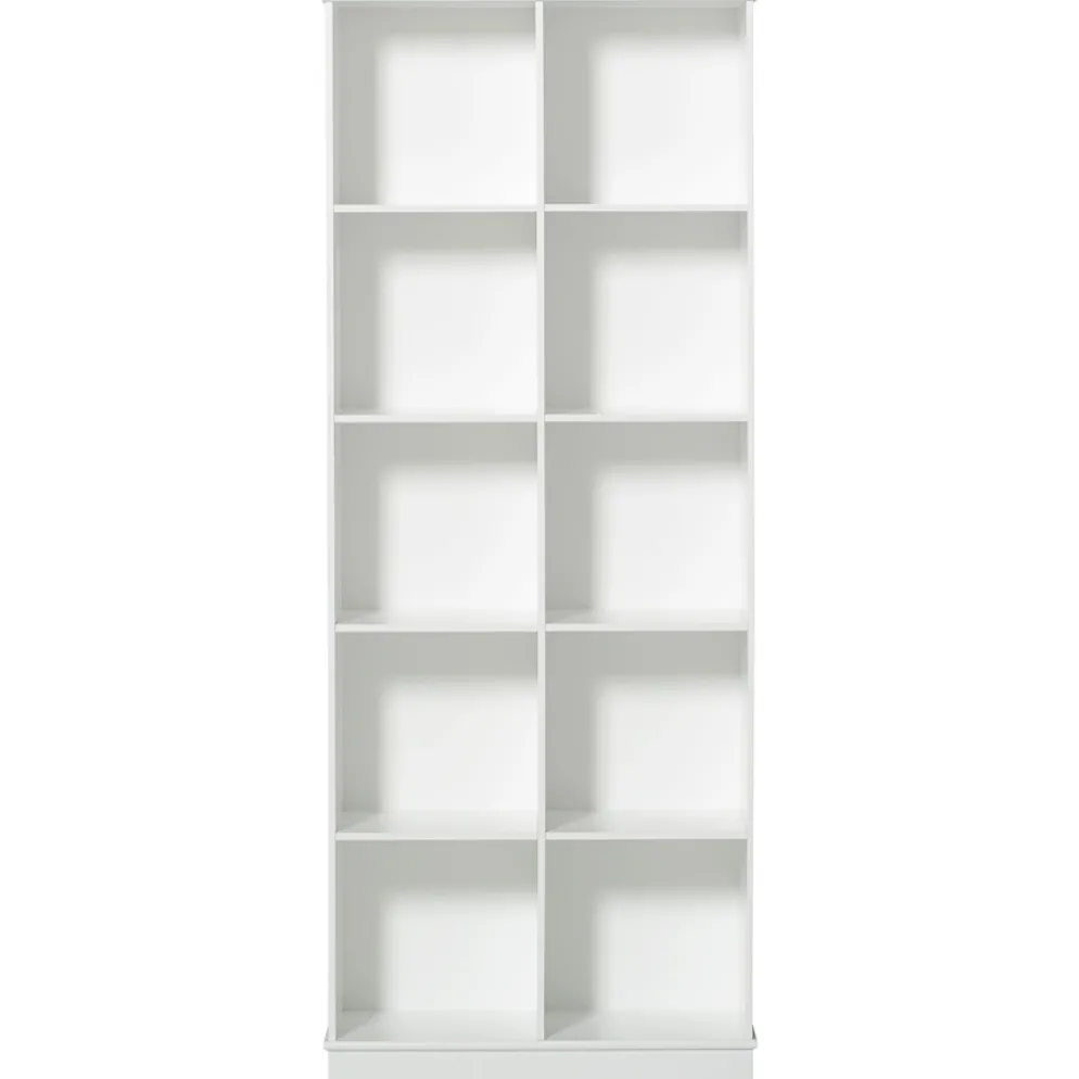 Oliver Furniture Wood Stand-Regal 2 x 5 Vertikal mit Sockel