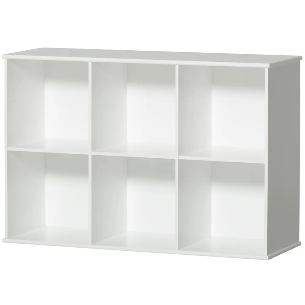 Oliver Furniture Wood Wand-Regal 3 x 2 Horizontal
