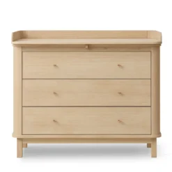 Oliver Furniture Wood Wickelkommode 3 Schubladen Eiche